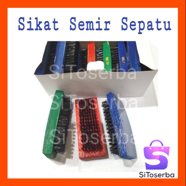 SIKAT SEMIR SEPATU - SIKAT HITAM - SIKAT CUCI