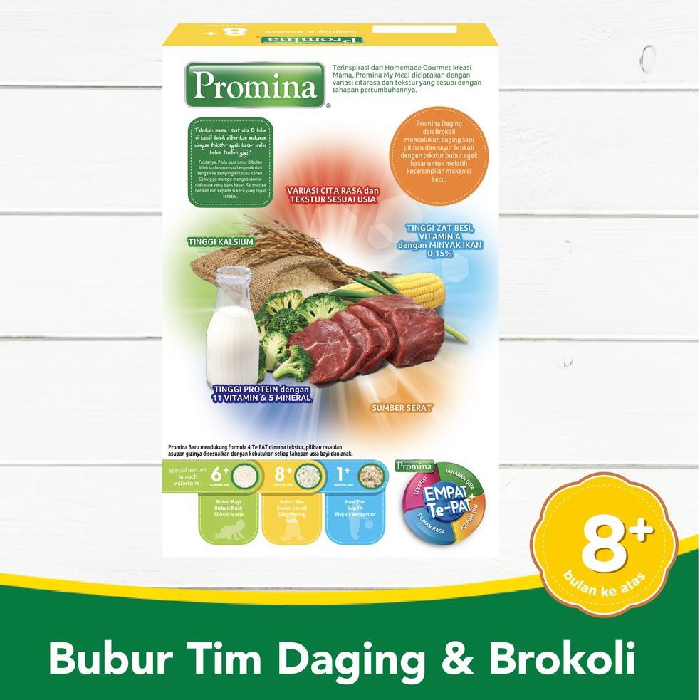 

aQ2Code Promina BTI Daging & Brocoli Box 100 g x 1 Pcs D8K6 (Kekinian)