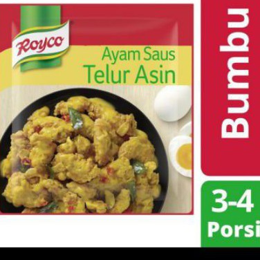 

Royco Bumbu komplit Ayam Saus Telor Asin