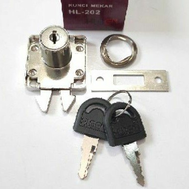 Kunci Laci Mekar HL 202 / Drawer Lock (E5154)