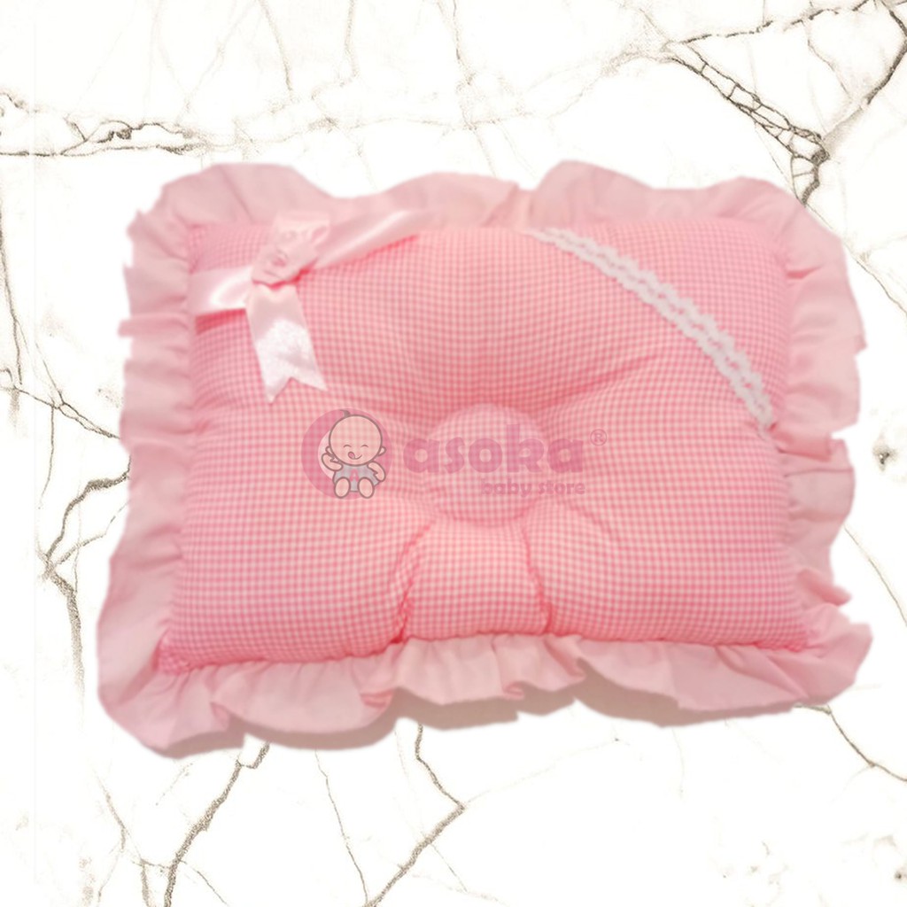 Bantal Peang Kain Kotak Happy Beauty ASOKA