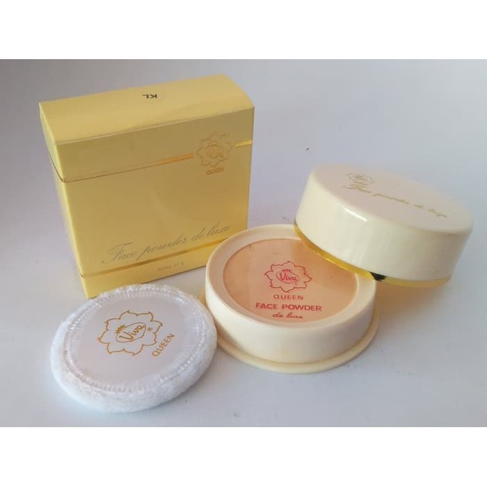 Viva Queen Face Powder De Luxe Bedak Doos 27g