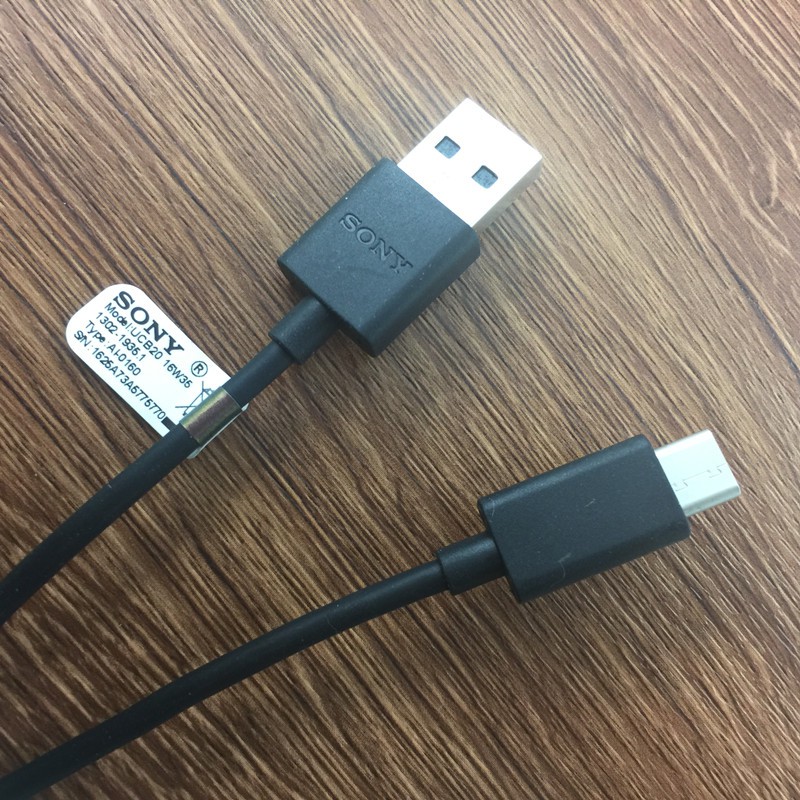 Data cable SONY UCB20 Data Cable USB Type-C 100 % ORIGINAL asli