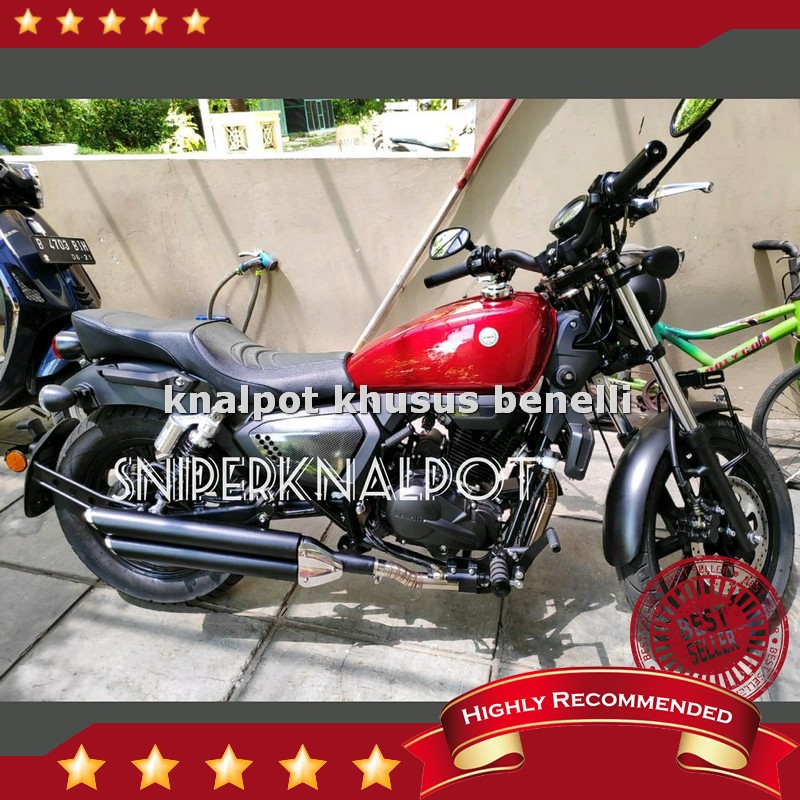 Beli Knalpot benelli motobi 200 efi model vaness