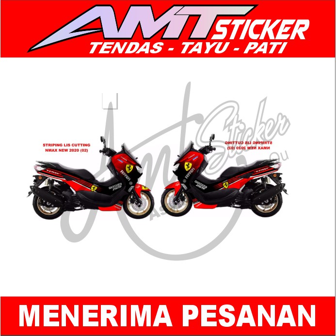 [Termurah] STIKER NMAX NEW - STIKER FULL BLOK NMAX 2020 - STIKER NMAX - STIKER MOTOR