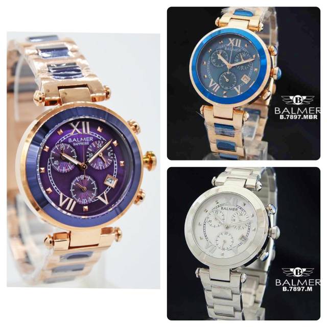 JAM TANGAN WANITA BALMER 7897/BALMER 7897(ORIGINAL)