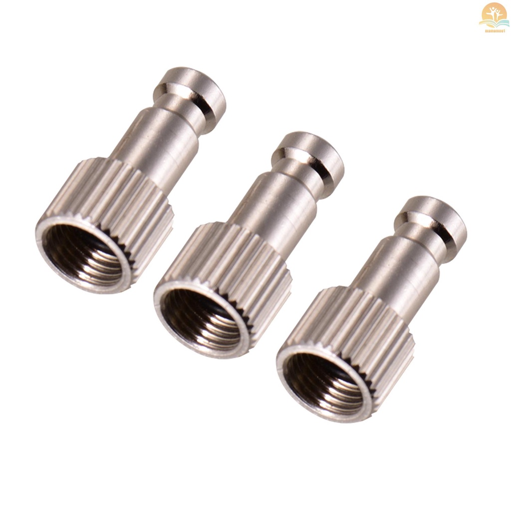 Airbrush Quick Disconnect Coupler Release Fitting 3pcs Male Fitting 1/4 Inch BSP Female Compatible with Paasche Airbrush