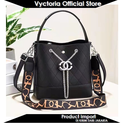 (COD) Vyctoria VOS5279 Tas Selempang Wanita Fashion Import Grosir Promo LT1723 BQ3272 EL5729 JT88074 1723 3272 5729 88074