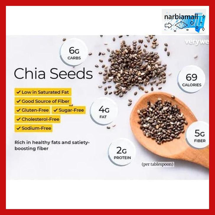 

U8Tyuj7- Black Chia Seed 500 Gr Mexico Premium Natural Grade By Chiajoy E4Wr46-