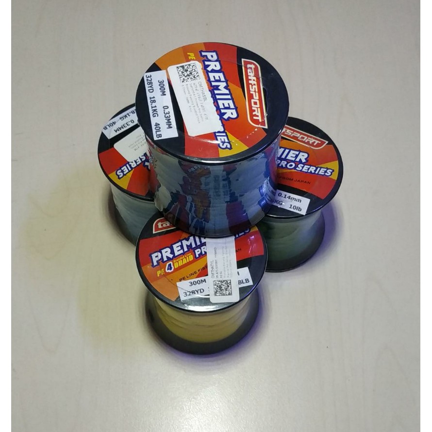 SENAR PE TAFFSPORT PROBEROS PREMIER PRO SERIES SENAR PANCING PE BENANG PANCING PE TALI PANCING PE