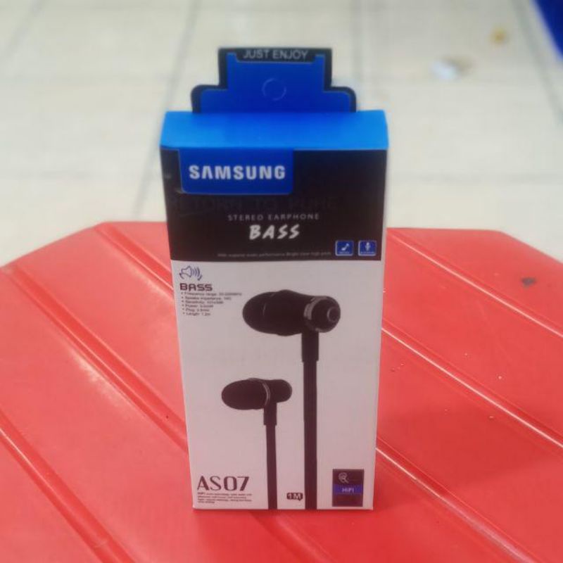 PROMO!!! Hf Handsfree Headset Branded AS07 Bass Murah Meriah