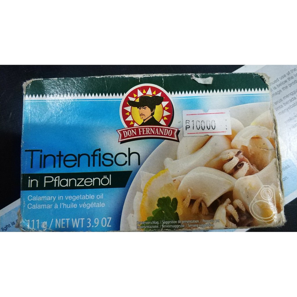 

Tintenfisch Vegetable Oil