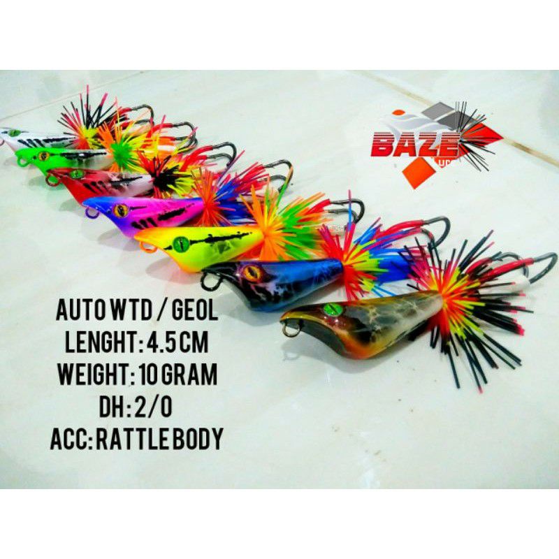 geol retle mini 4cm / gabus baze lure