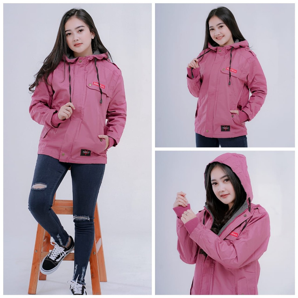 PROMO !! JAKET WANITA TERBARU REBEL ID BLAZER CEWEK PARASIT JN BAHAN LEMBUT HALUS DAN TIDAK PANAS