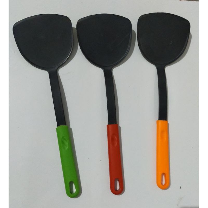 SPATULA TEFLON SUTIL TEFLON GAGANG PLASTIK STANDART SUTIL MASAK PLASTIK