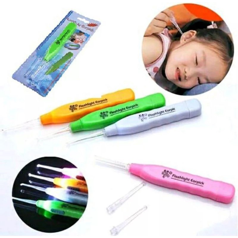 KOREK KUPING/TELINGA LAMPU LED