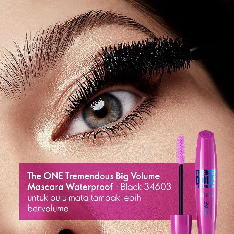 The One 5-in-1 Wonder Lash Mascara Waterproof//The One Tremendous Big Volume Mascara Waterproof - Black