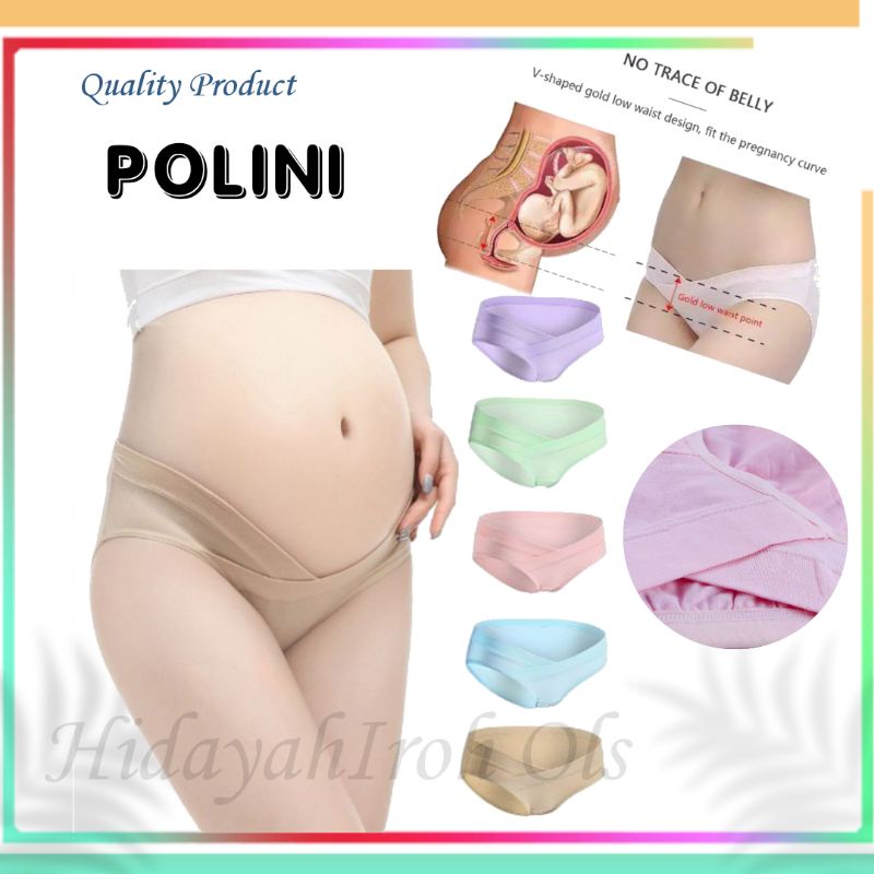 CD Bumil Celana Dalam Ibu Hamil CD Hamil Merek POLINI ORIGINAL