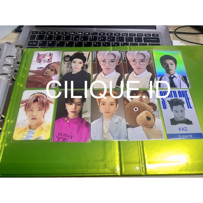 OFFICIAL PC PHOTOCARD NCT 127 EXO SUPERM TAEYONG KAI