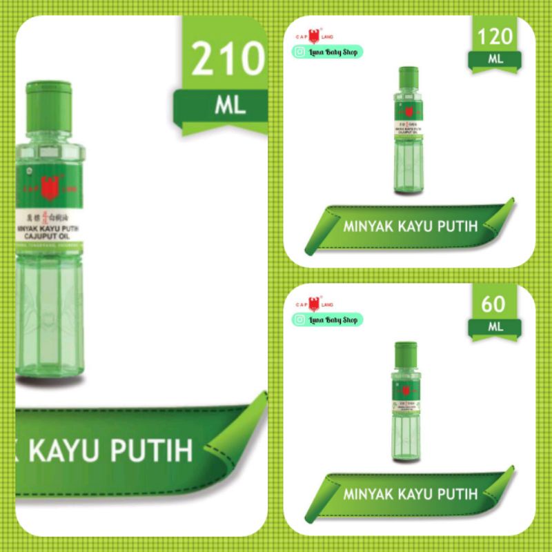 Jual Cap Lang Minyak Kayu Putih 210ml,120ml Dan 60ml | Shopee Indonesia