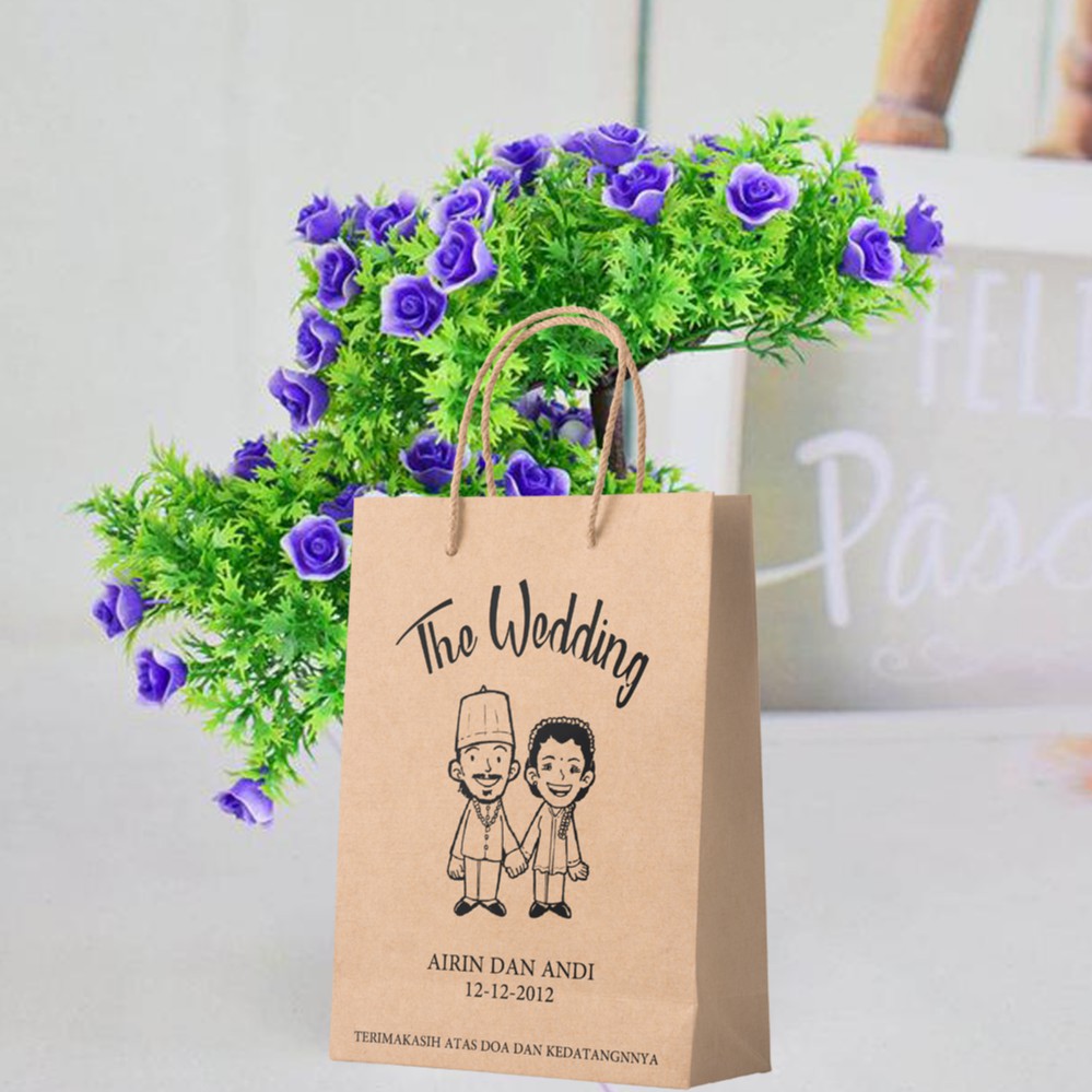 

Paperbag Tas kertas Packaging Custom Design suka-suka Size SIZE 13.75 x 8 x 22cm Serba Guna Premium