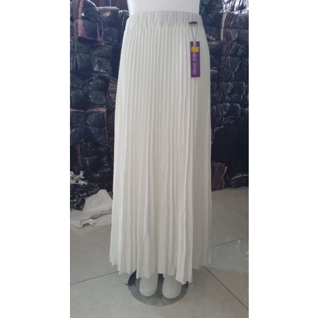 Rok Plisket Payung Jumbo Polos Trend Story Premium Original