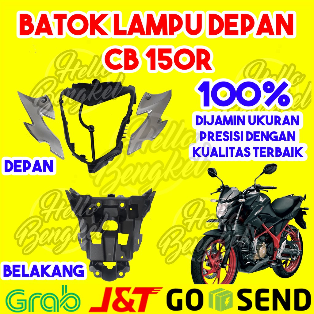 Batok Lampu Center Cover Tebeng Depan Belakang dan Kuping CB 150 R Streetfire Old lama 2013 - 2014