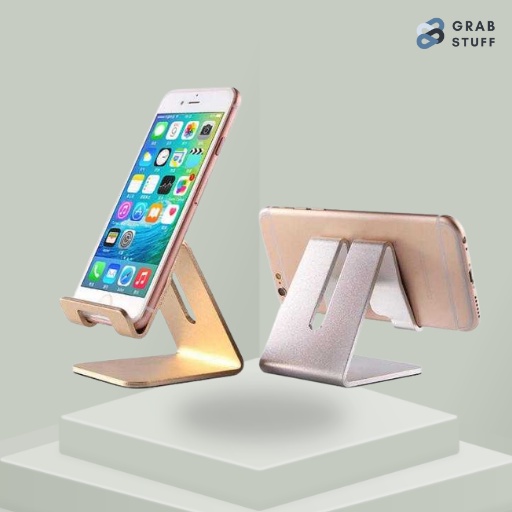 Stand HP Tablet Ipad Bahan Alumunium Murah Berkualitas Mobile Mate Smartphone Tablet Stand Holder Aluminium / Penyangga HP Kuat / Holder hp meja phone holder Dudukan HP meja Awet Aluminium / Stan Hp Tablet Handphone Sten Stane Hp