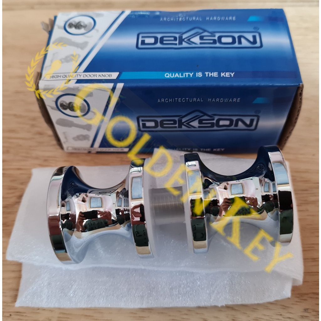 Door Knob Dekkson Dekson 82808 Gagang Handle Pintu Kaca Kamar Mandi WC