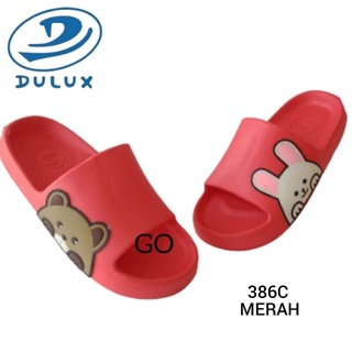 sogo DULUX 386C Sandal Selop Anak Sandal Slide Motif Kelinci Beruang Ukuran 30-35