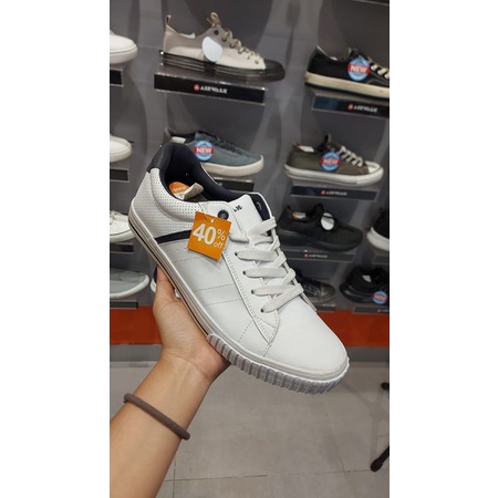 Ori Sale 50% Sepatu Airwalk Jarvis Putih/Hitam Cowok Men