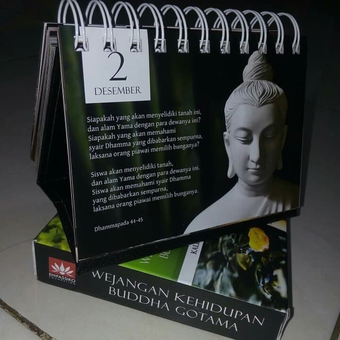 

Murah Buku Kalender Abadi Wejangan Kehidupan Buddha Gotama