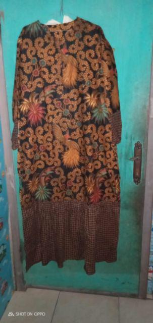 Maura Couple - Sania Ruffle Batik Couple Ori Ndoro Jowi Garansi Termurah Shopee - Batik Modern Solo