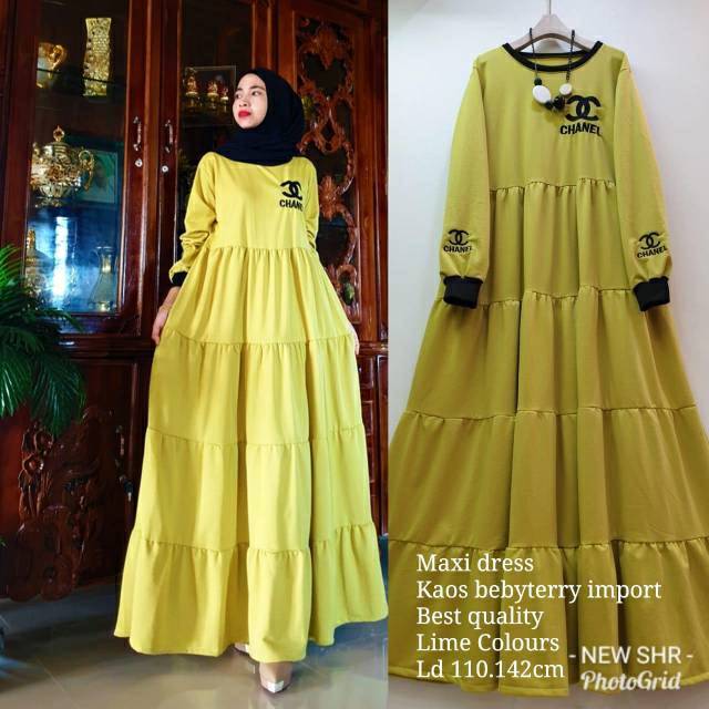 Maxi chanel lime ori SHR