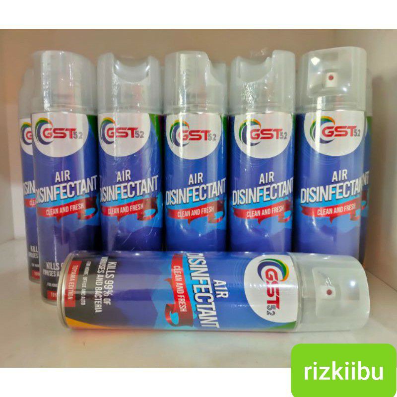 Air Disinfectant Spray GST 52 / ZONE 500ml / Disinfektan Ruangan / Mobil / Rumah Semprot Anti Virus
