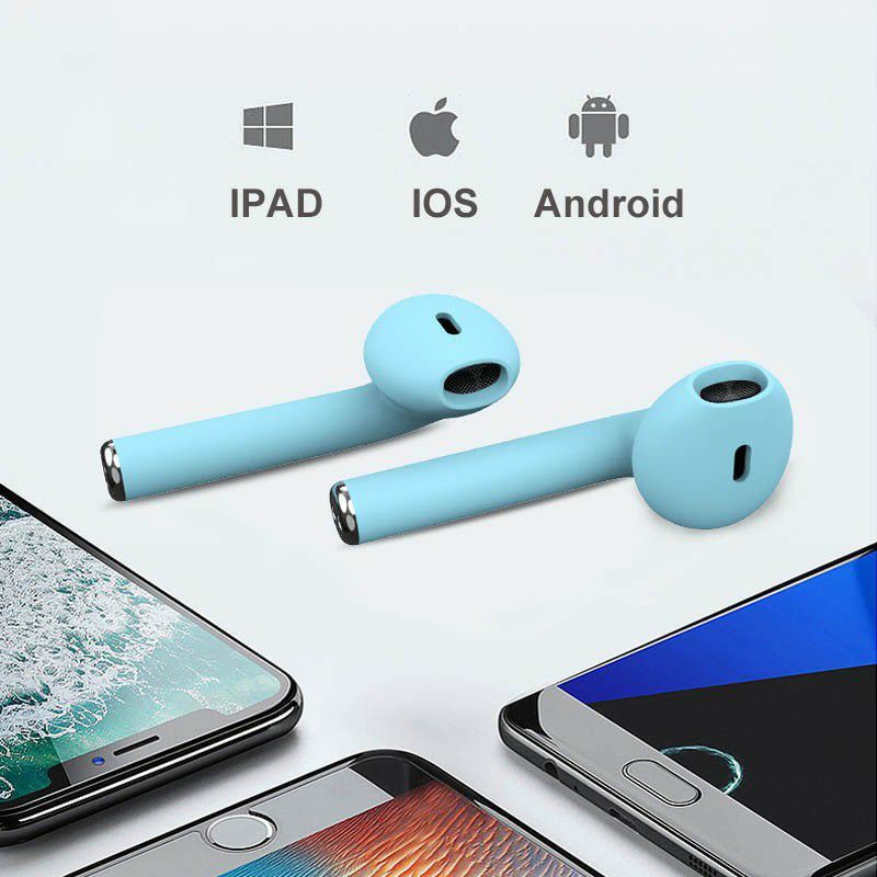 HF HEADSET/EARPHONE MACARON BLUETOOTH INPODS i12