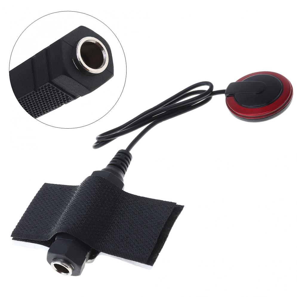 Piezo Pickup Mikrofon Gitar Akustik - P-007 - Black