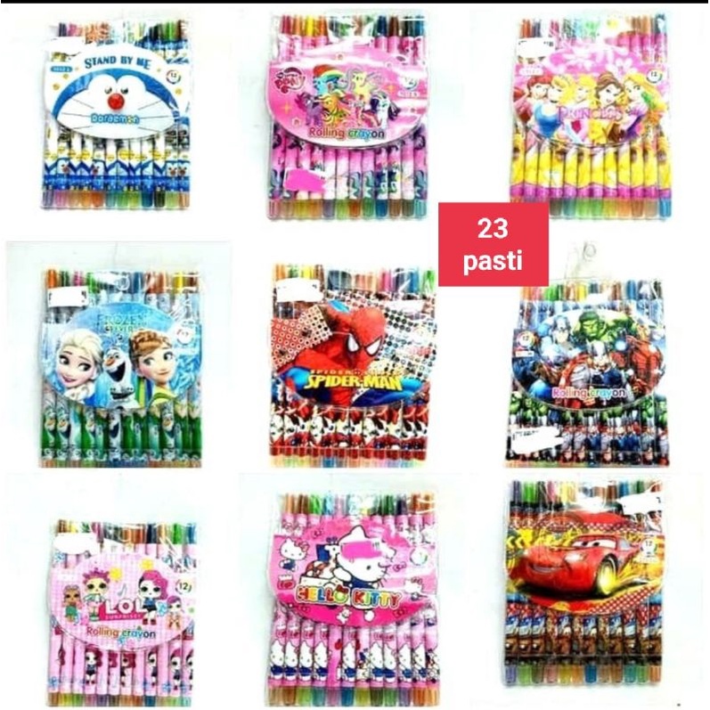 

crayon putar karakter