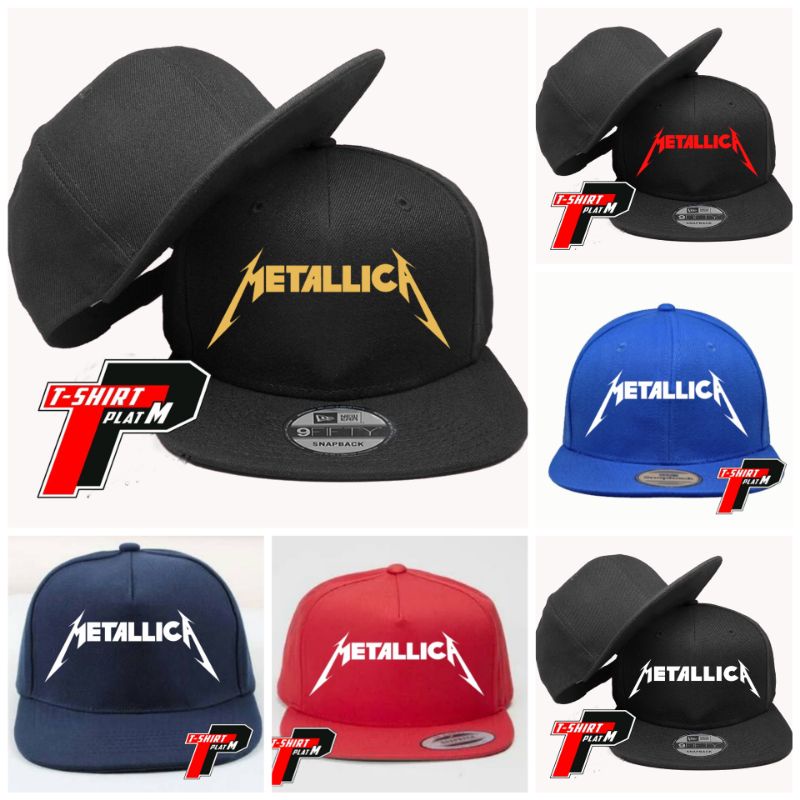 Topi Metallica Snapback