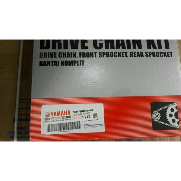 Gear Set Yamaha Jupiter Z 2010 Robot Asli bermutu