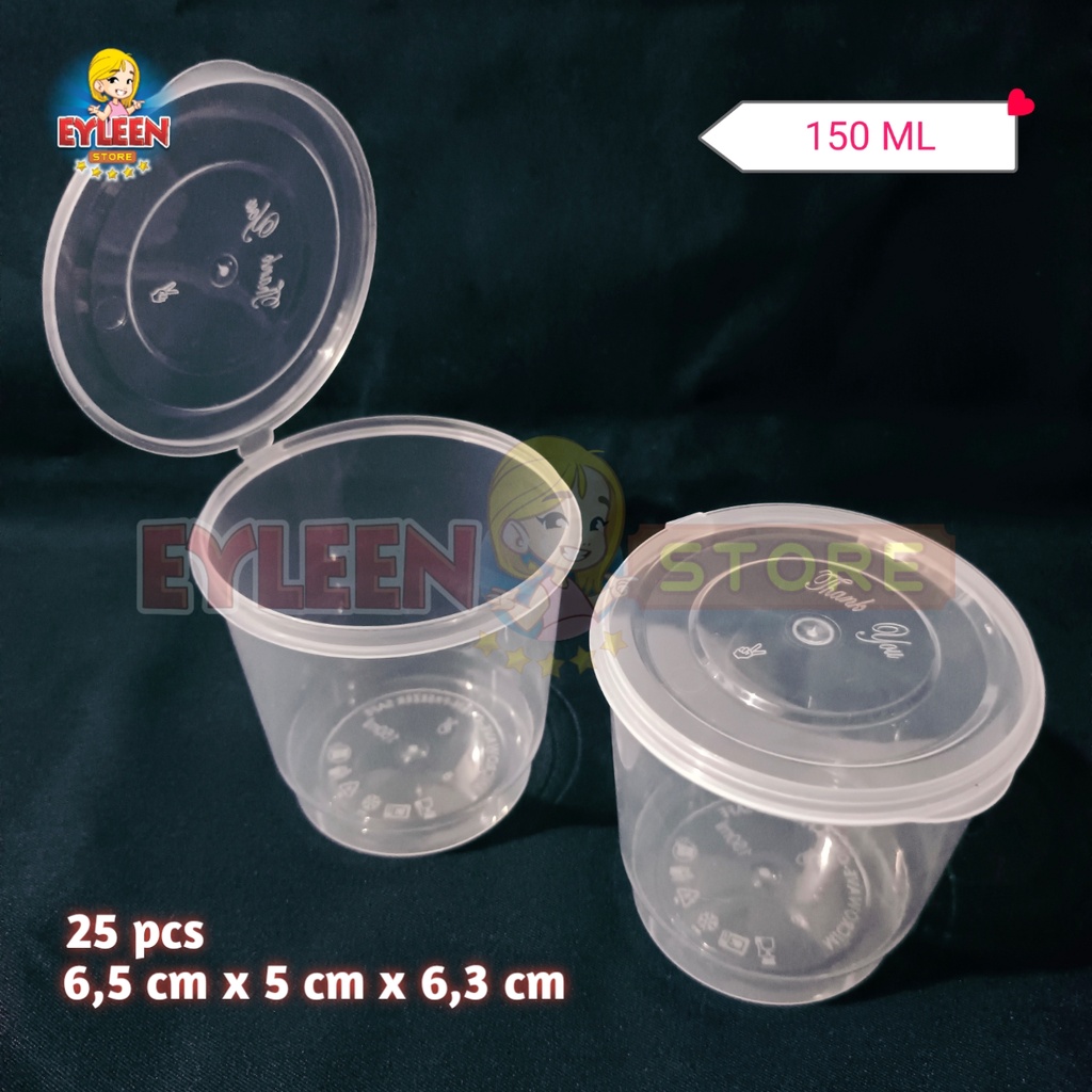 jual-cup-puding-150ml-25pcs-gelas-sambal-cup-jelly-thinwall-150