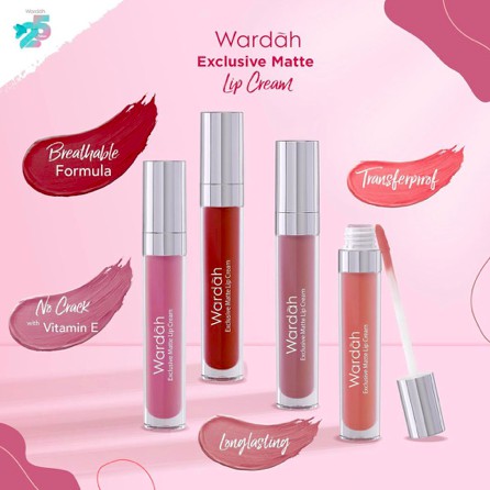 Wardah Exclusive Matte Lip Cream