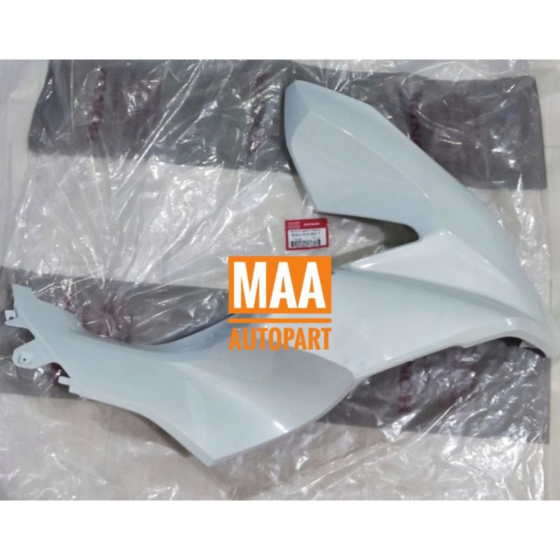 Cover Front Side Sayap Samping Depan PCX160 PCX 160 2021 White Putih 64501K1ZJ10ZS 64502K1ZJ10ZS Asl
