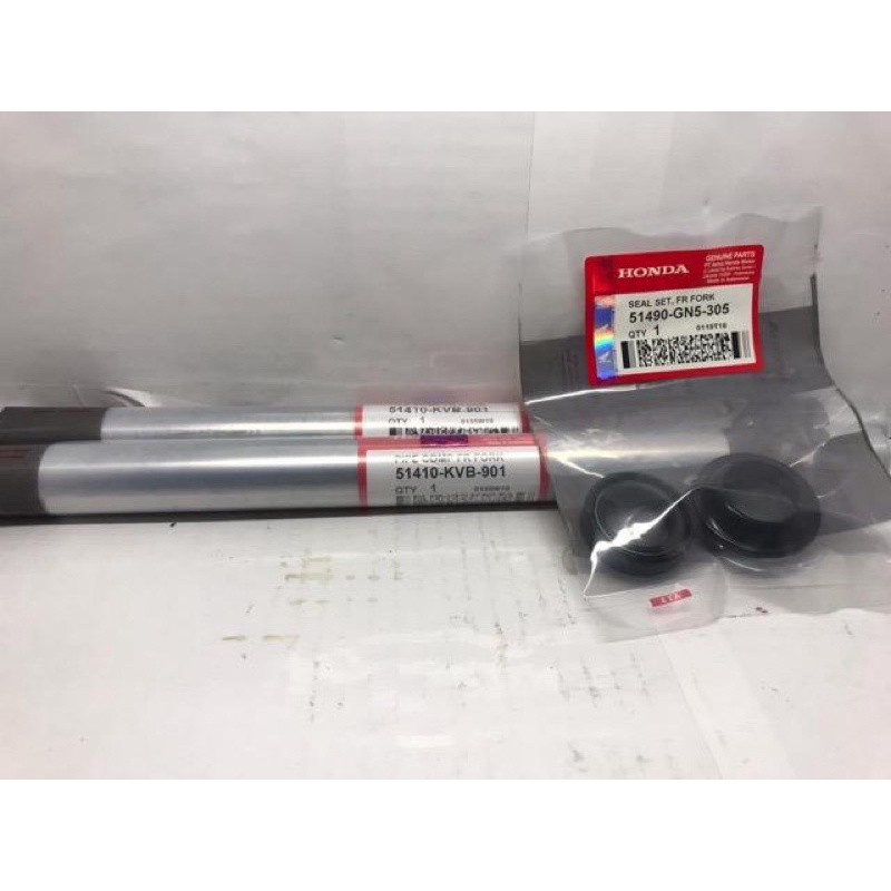 As Shock Depan Sepasang + Seal Shock Vario Karbu, Beat Karbu