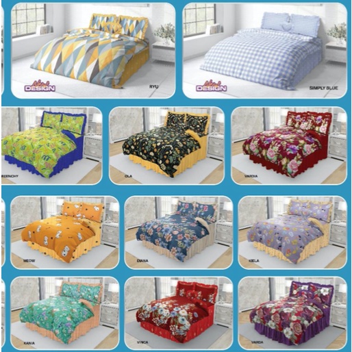 SPREI CALIFORNIA 180x200 MOTIF TERBARU (BISA COD) part 1