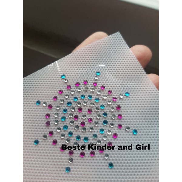 SWAROSKI PAYET MOTE  HIJAB GOSOK MANIK LOGO HOTFIX HOT FIX KHIMAR PED CADAR KERUDUNG  GRADE A BLINK 