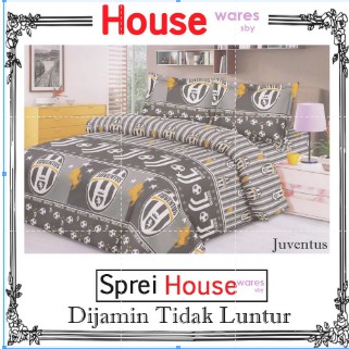 Sprei Motif Housewares Set Spei Tidur Bantal Guling Bagus Tidak Luntur 3 D