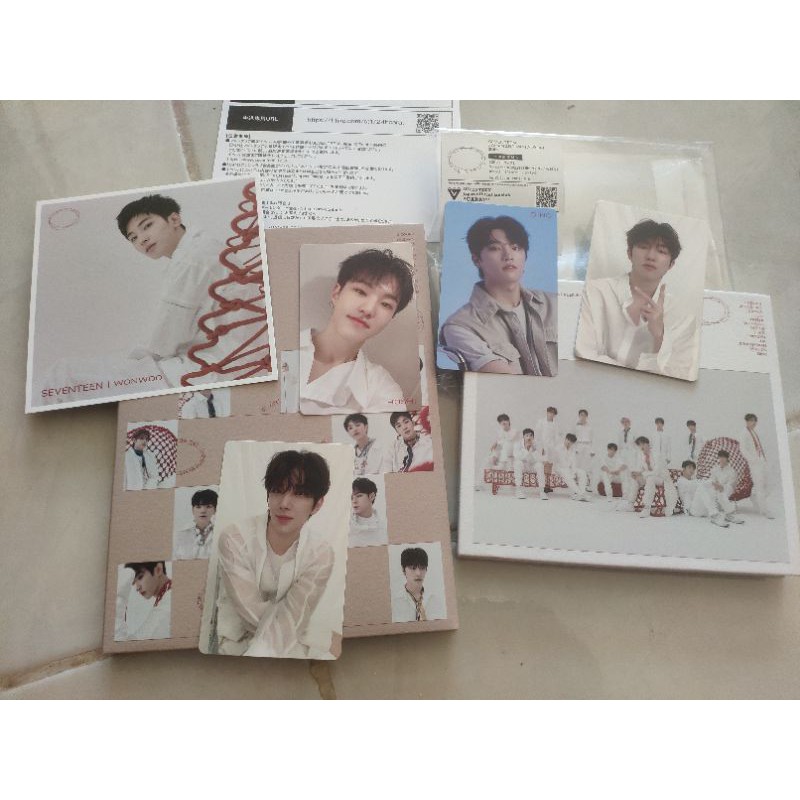 READY ALBUM 24H MINGYU VERNON DK JOSHUA THE8 DINO JUN HOSHI WONWOO SEVENTEEN OFFICIAL