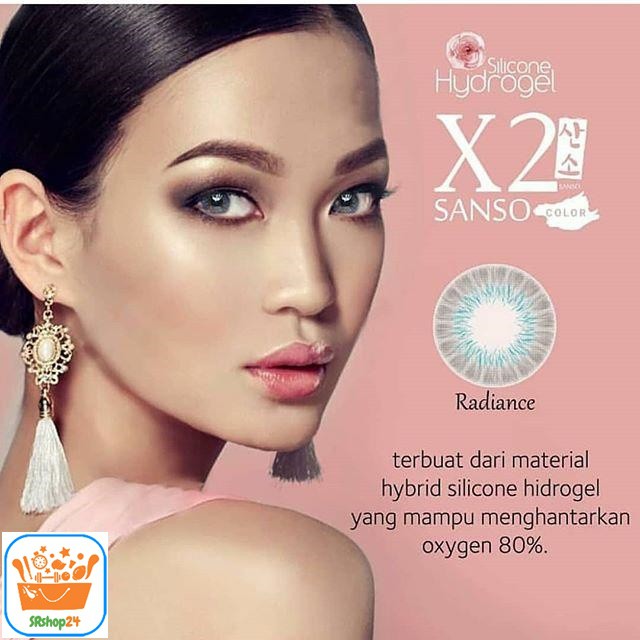 SOFTLENS X2 SANSO NORMAL 14.5MM GRATIS TEMPAT SOFLEN