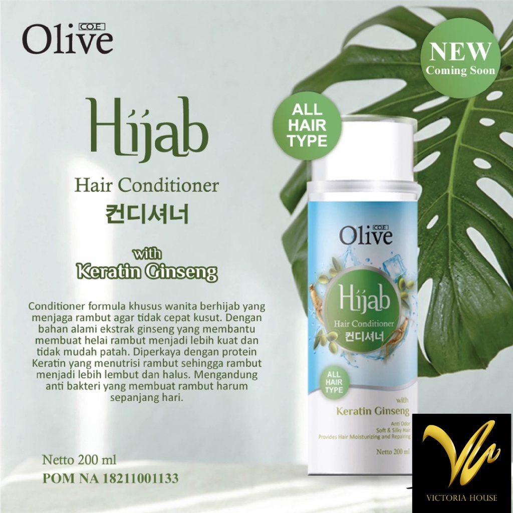 CO.E Olive Hair Treatment Shampoo Conditioner Tonic Shampo Serum Kids SYB (BPOM) (VC)